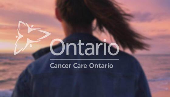 Cancer Care Ontario page header
