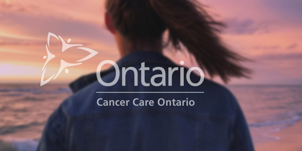 Cancer Care Ontario page header