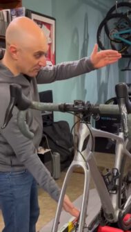 Bike fitting at Via Ciclante with JP