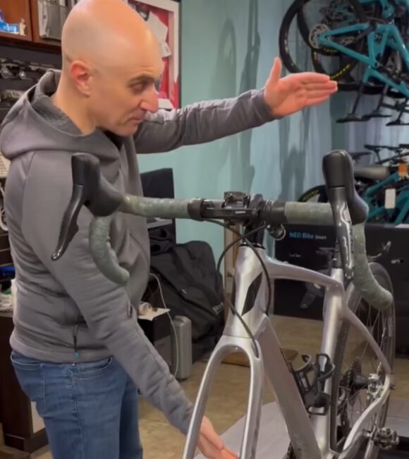 Bike fitting at Via Ciclante with JP