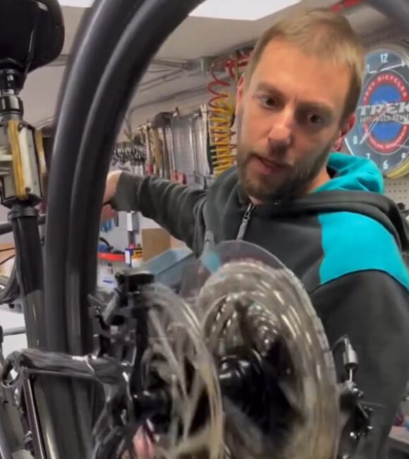 Bike shop mechanic