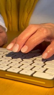 Working from home but you have nice nails
